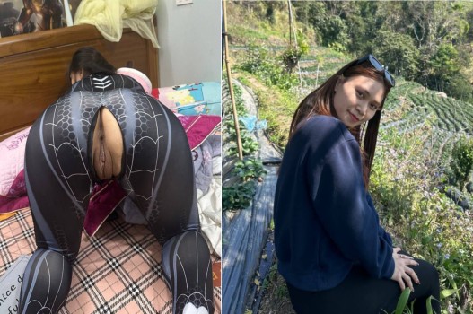 Người Nhện nữ bị nện la hét khoái lạc